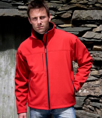 Result softshell drivers jacket