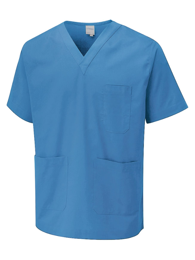 UC921-scrub-tunic-hospital-blue