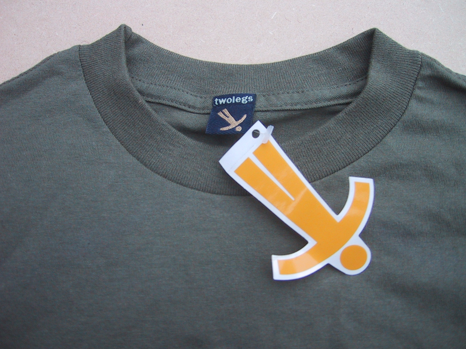 Re-labelled and swing ticketed (kimball tagged) t-shirt Kimball/swing tagging.jpg