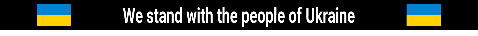 We Stand With Ukraine